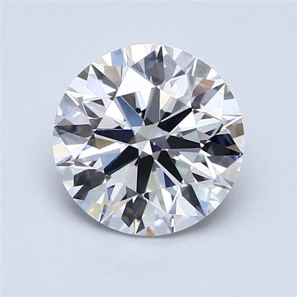 1.61ct D VS2 Rare Carat Ideal Cut Round Diamond