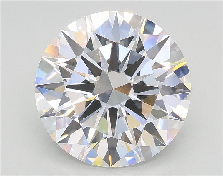 3.01ct F VS1 Excellent Cut Round Lab Grown Diamond