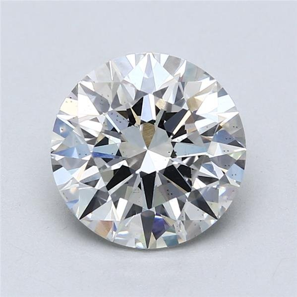 3.00ct F SI1 Rare Carat Ideal Cut Round Lab Grown Diamond