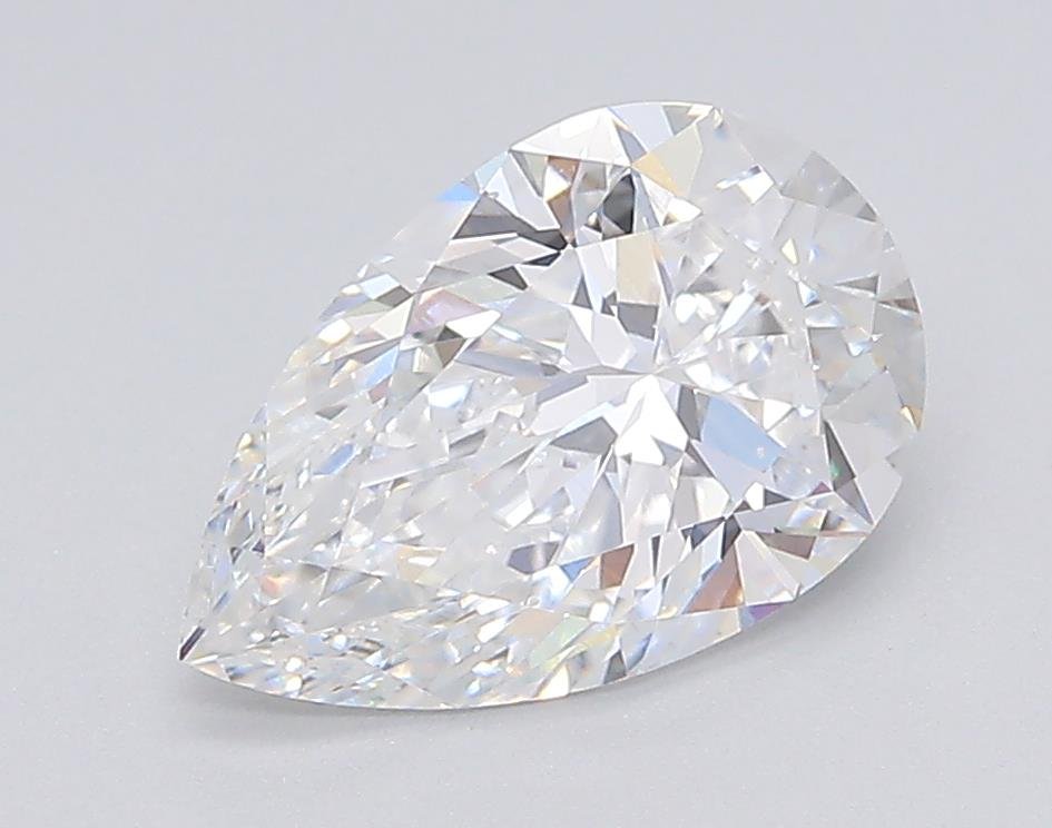 1.51ct E VS1 Rare Carat Ideal Cut Pear Lab Grown Diamond