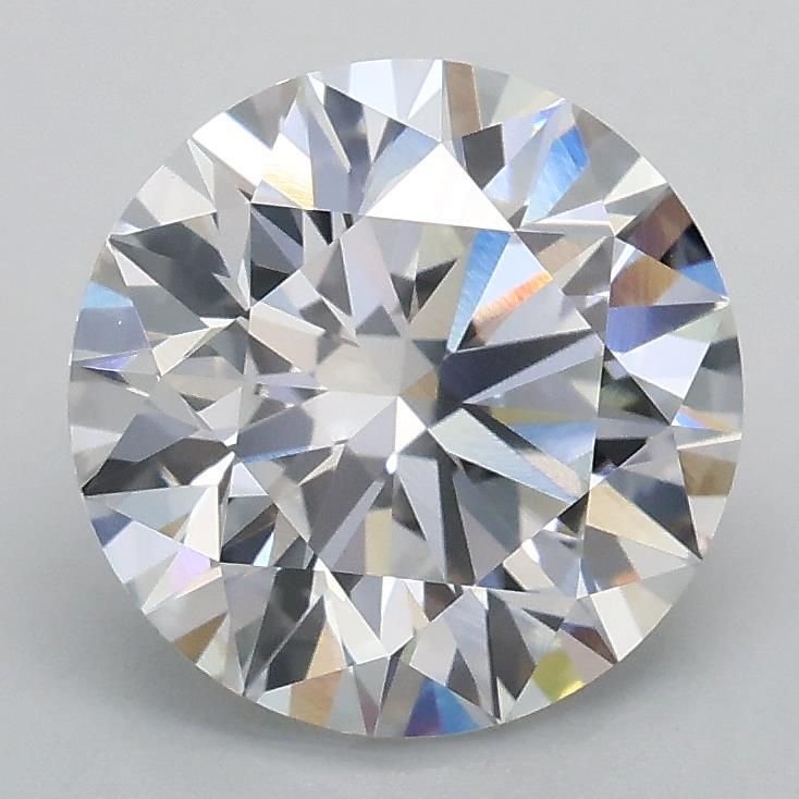2.10ct E VVS2 Rare Carat Ideal Cut Round Lab Grown Diamond