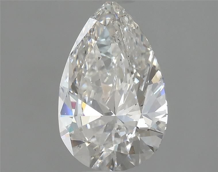 1.08ct F SI1 Rare Carat Ideal Cut Pear Lab Grown Diamond