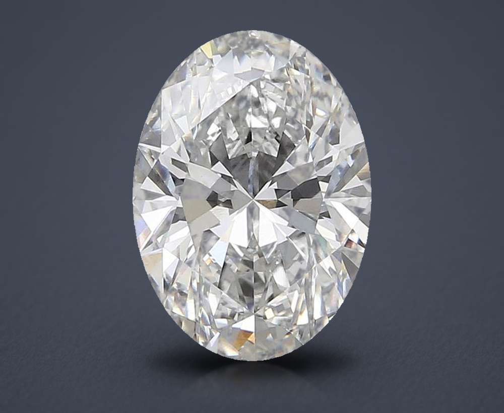 4.22 Carat Oval Lab Diamond