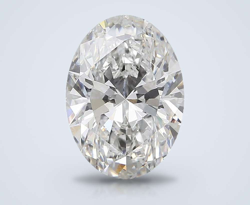 4.22 Carat Oval Lab Diamond