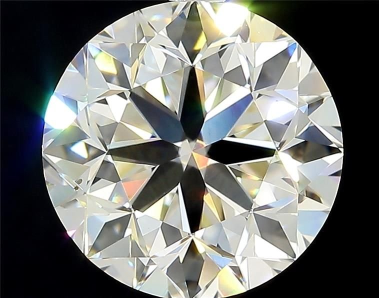 3.02ct J VS2 Very Good Cut Round Diamond