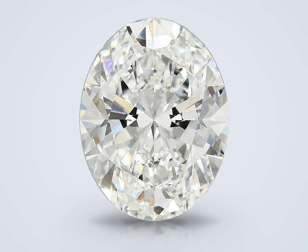 6.59 Carat Oval Lab Diamond
