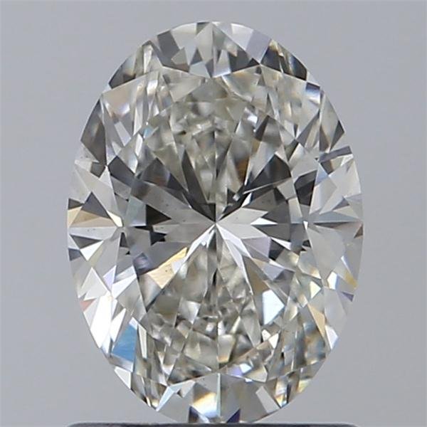 1.01ct H VS2 Very Good Cut Oval Lab Grown Diamond