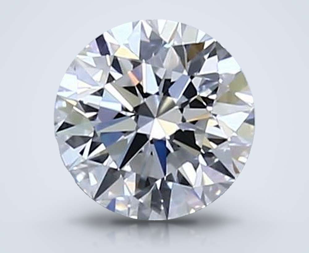 0.60 Carat Round Natural Diamond