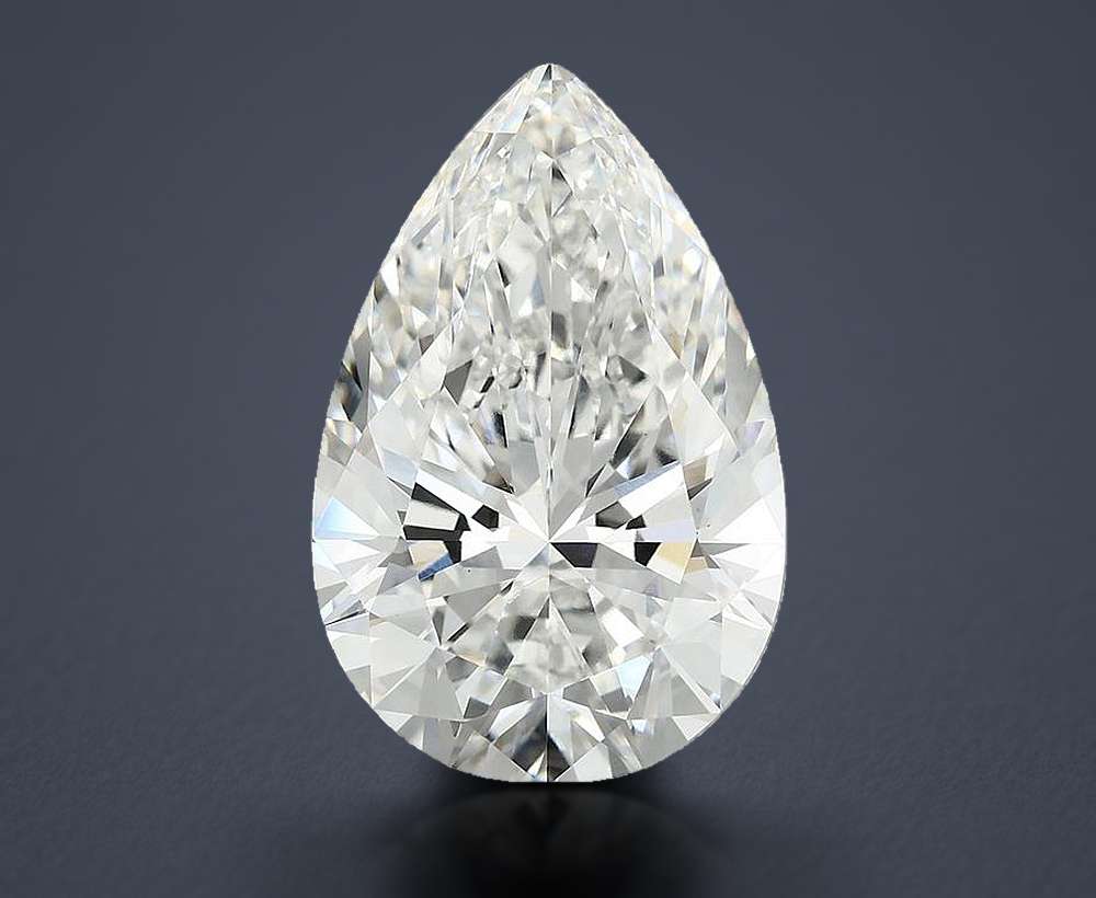 10.29 Carat Pear Lab Diamond