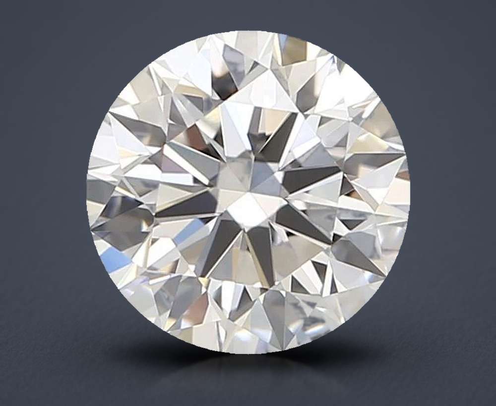 0.71 Carat Round Natural Diamond