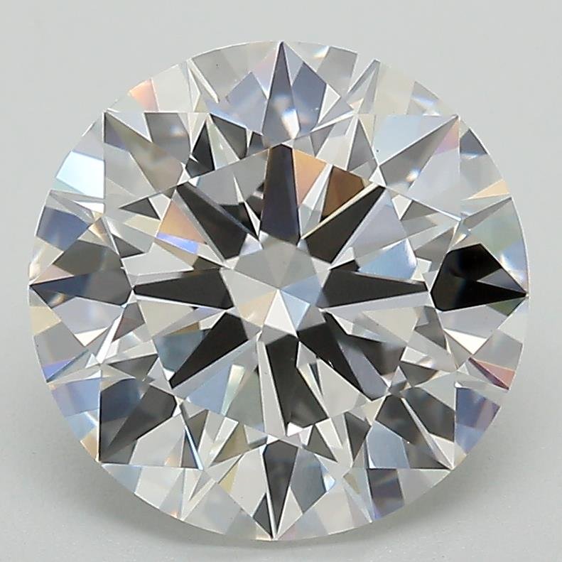 3.60ct F VS1 Rare Carat Ideal Cut Round Lab Grown Diamond