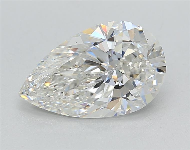 2.09ct G VS2 Rare Carat Ideal Cut Pear Lab Grown Diamond