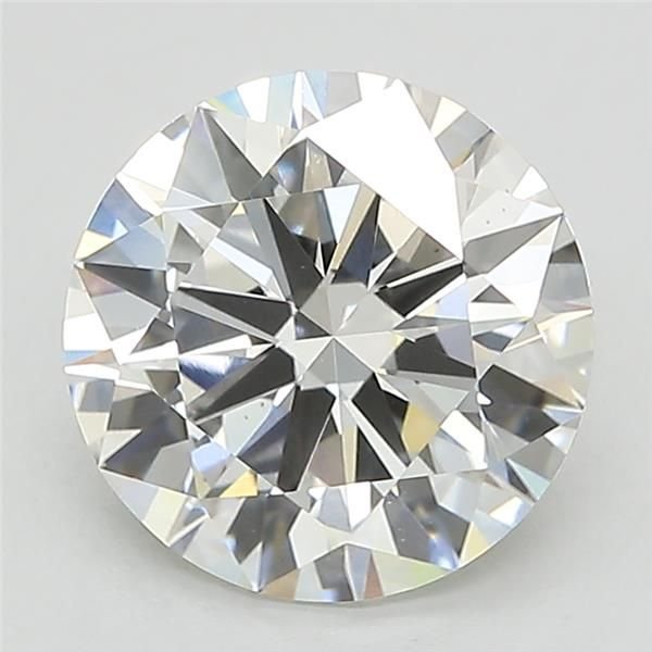 2.80ct E VS1 Rare Carat Ideal Cut Round Lab Grown Diamond