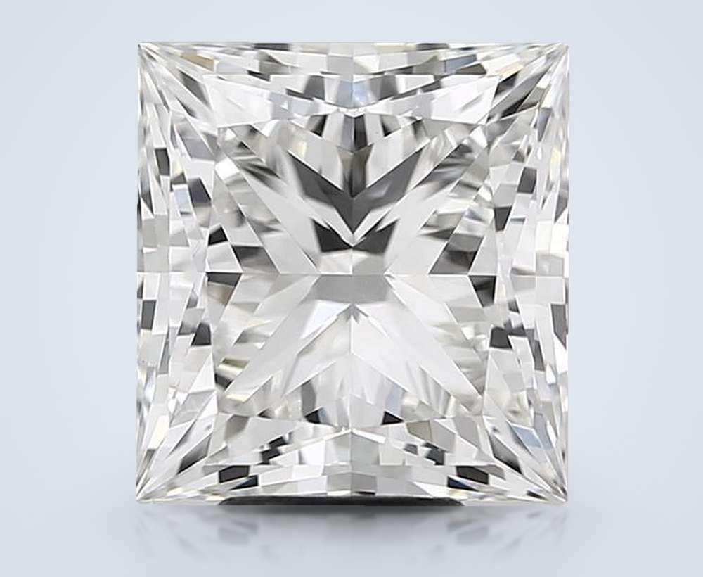 6.61 Carat Princess Lab Diamond