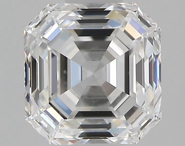 1.01ct E VS2 Rare Carat Ideal Cut Asscher Diamond