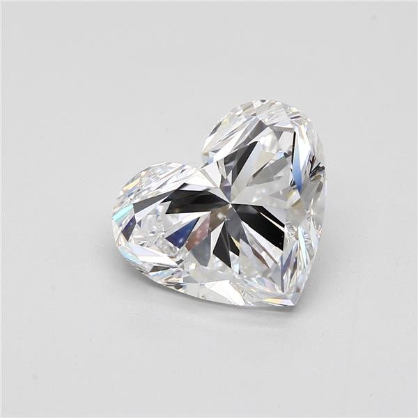 5.02ct D IF Good Cut Heart Diamond