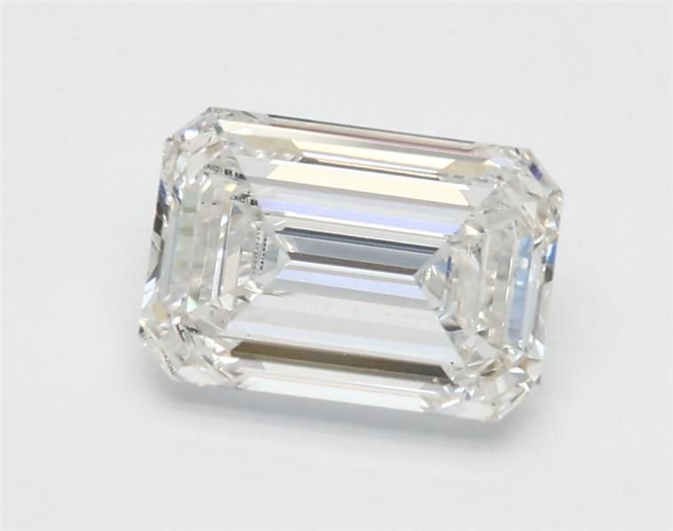 1.01ct F VS1 Excellent Cut Emerald Lab Grown Diamond