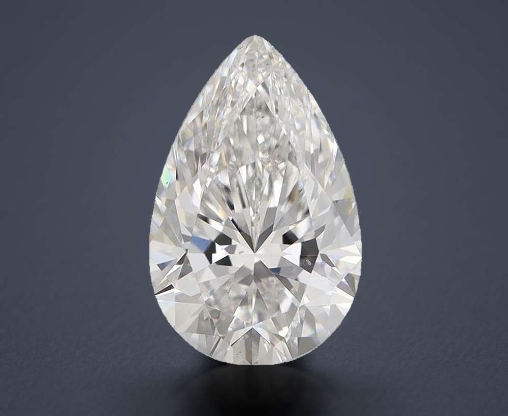 3.51 Carat Pear Lab Diamond