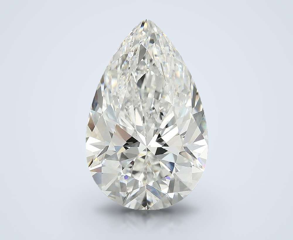 5.85 Carat Pear Lab Diamond