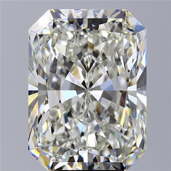 10.08ct I VS2 Rare Carat Ideal Cut Radiant Diamond