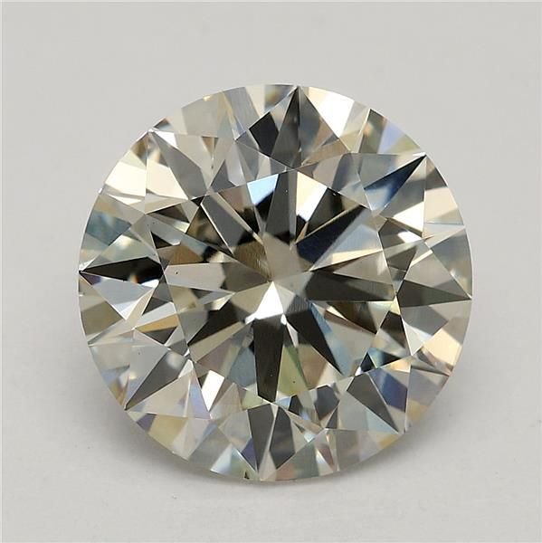 3.10ct J VS1 Rare Carat Ideal Cut Round Lab Grown Diamond