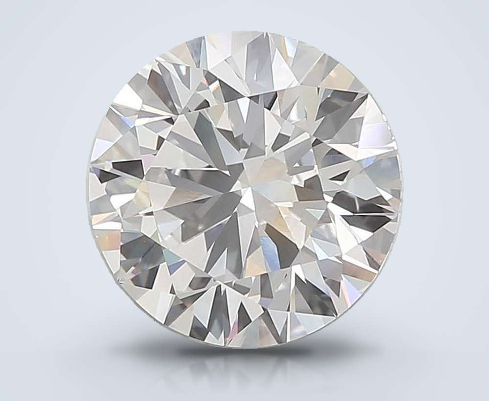 8.19 Carat Round Lab Diamond