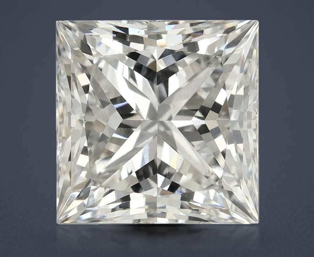 2.68 Carat Princess Lab Diamond