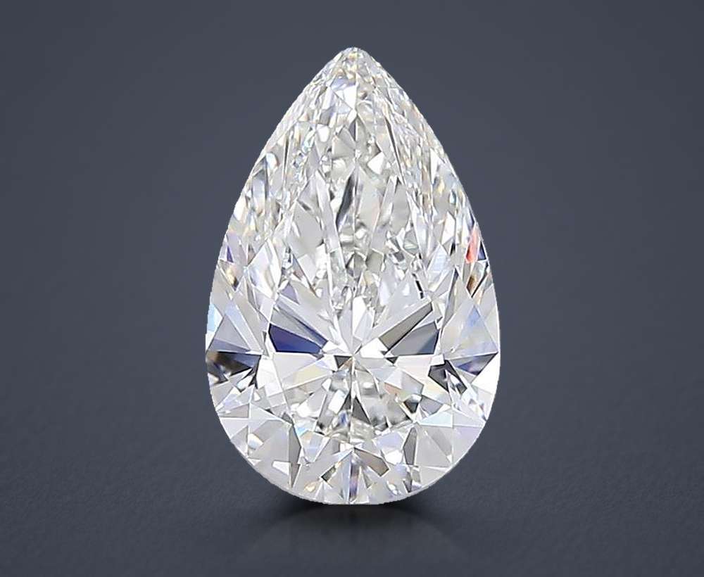 10.69 Carat Pear Lab Diamond
