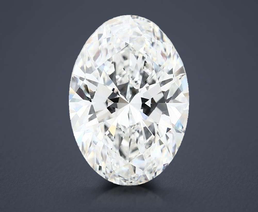 5.00 Carat Oval Lab Diamond