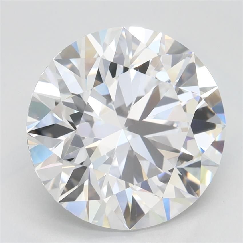 3.31ct D IF Rare Carat Ideal Cut Round Lab Grown Diamond