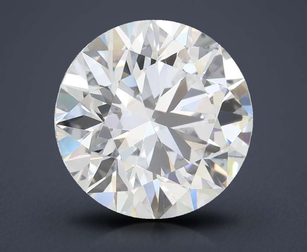3.31 Carat Round Lab Diamond
