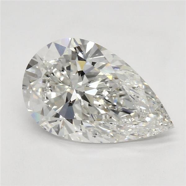 2.19ct G VS2 Rare Carat Ideal Cut Pear Lab Grown Diamond