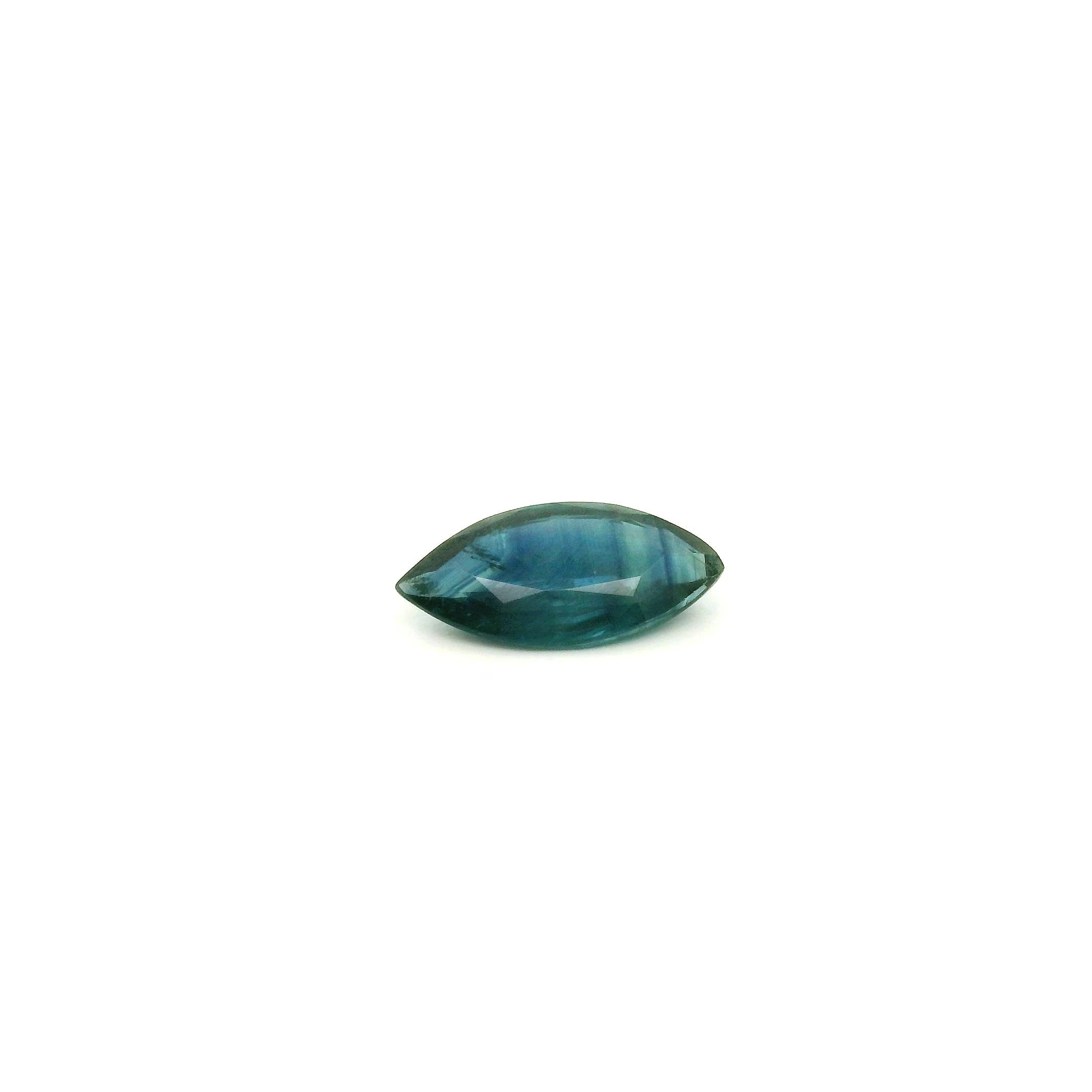 0.50 Carat Blue Marquise Sapphire