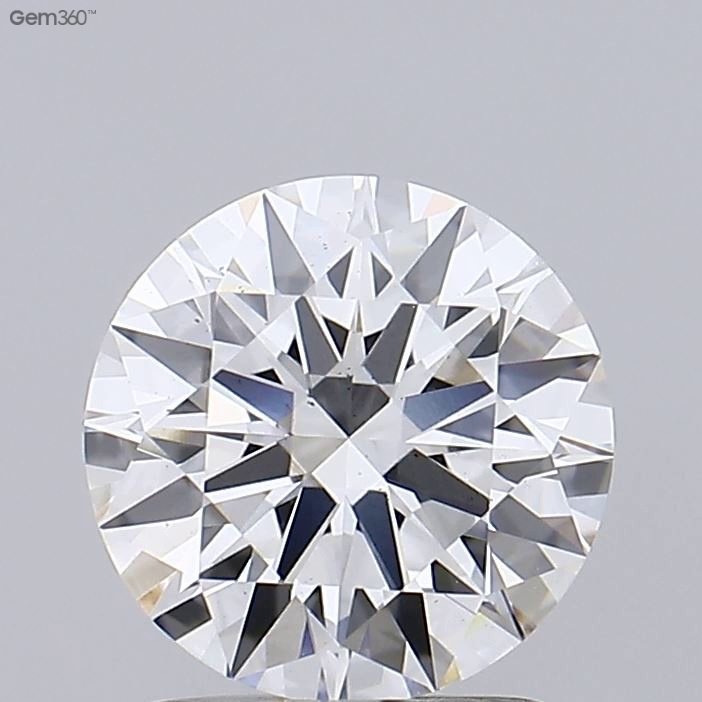 1.69ct E VS2 Rare Carat Ideal Cut Round Lab Grown Diamond