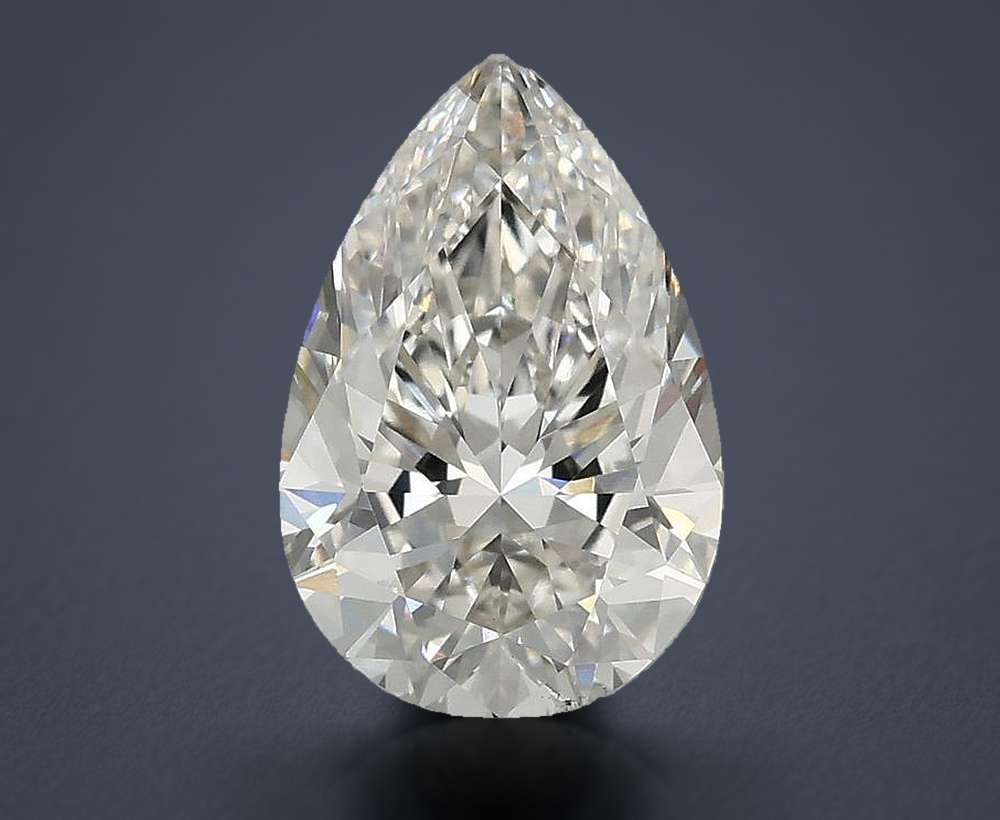 2.59 Carat Pear Lab Diamond