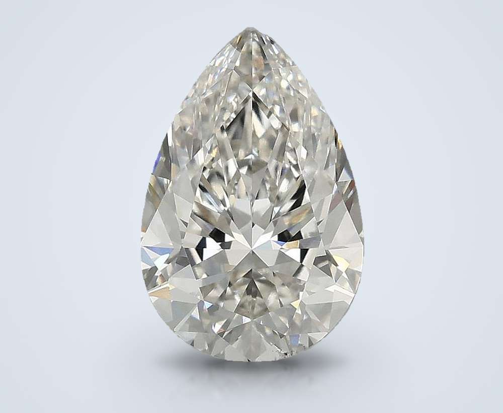2.59 Carat Pear Lab Diamond