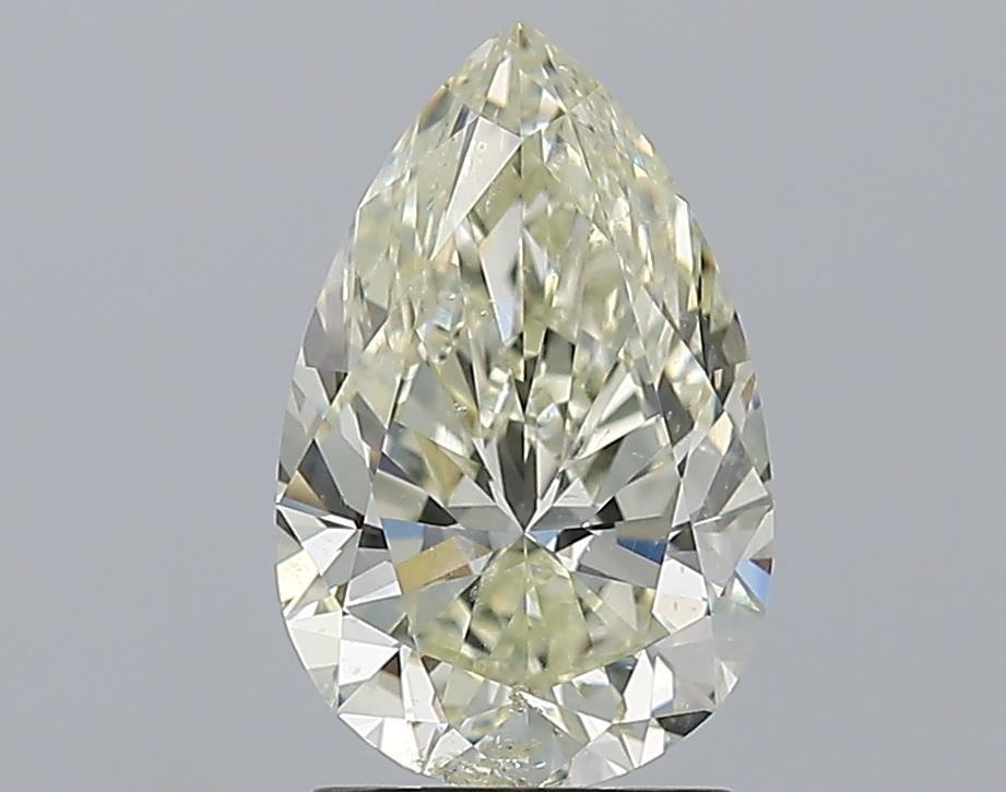 2.01ct K SI2 Rare Carat Ideal Cut Pear Diamond