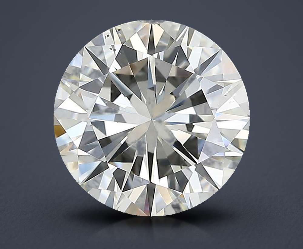 2.50 Carat Round Natural Diamond