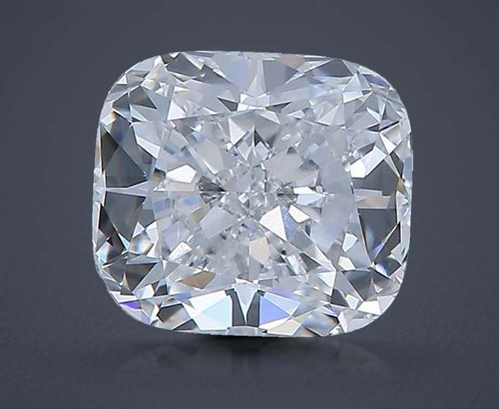 1.61 Carat Cushion Natural Diamond