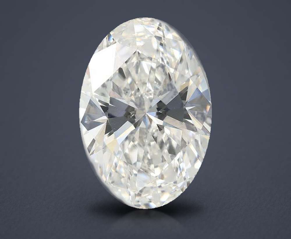 7.06 Carat Oval Lab Diamond