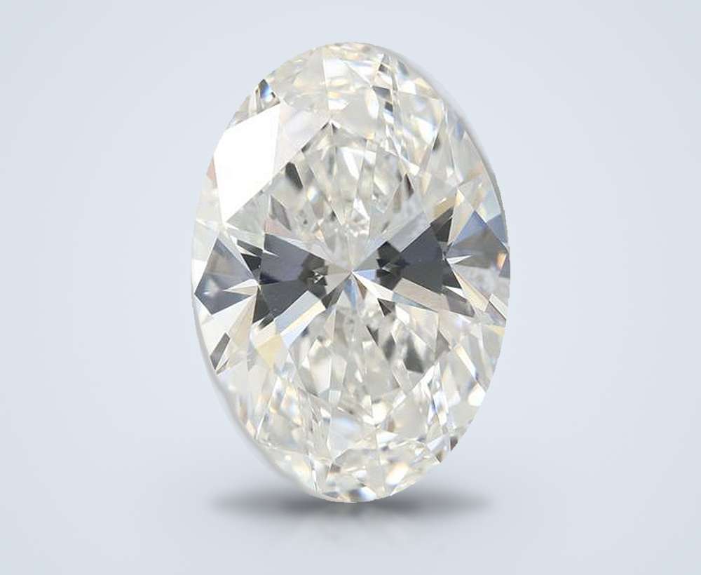 7.06 Carat Oval Lab Diamond