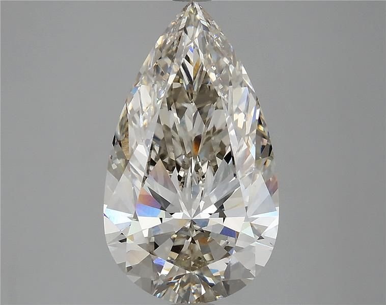 4.88ct J VS1 Rare Carat Ideal Cut Pear Lab Grown Diamond