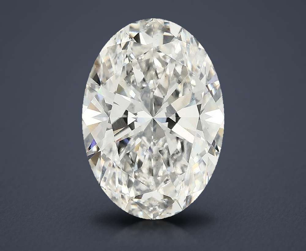 3.94 Carat Oval Lab Diamond