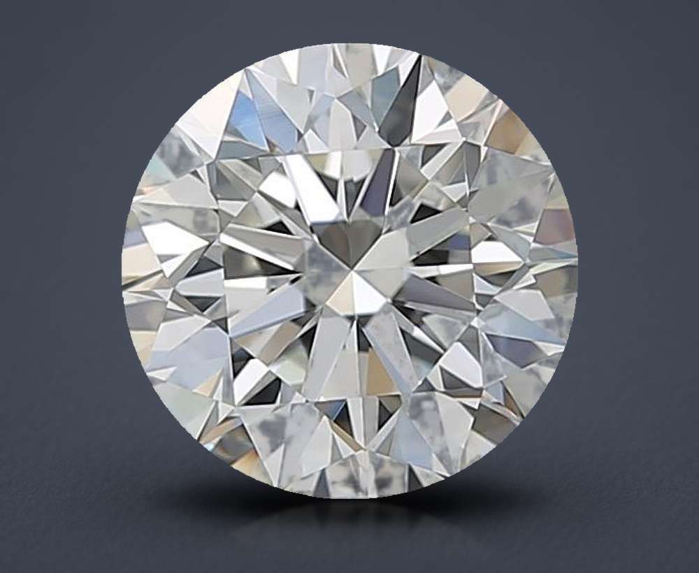0.90 Carat Round Natural Diamond
