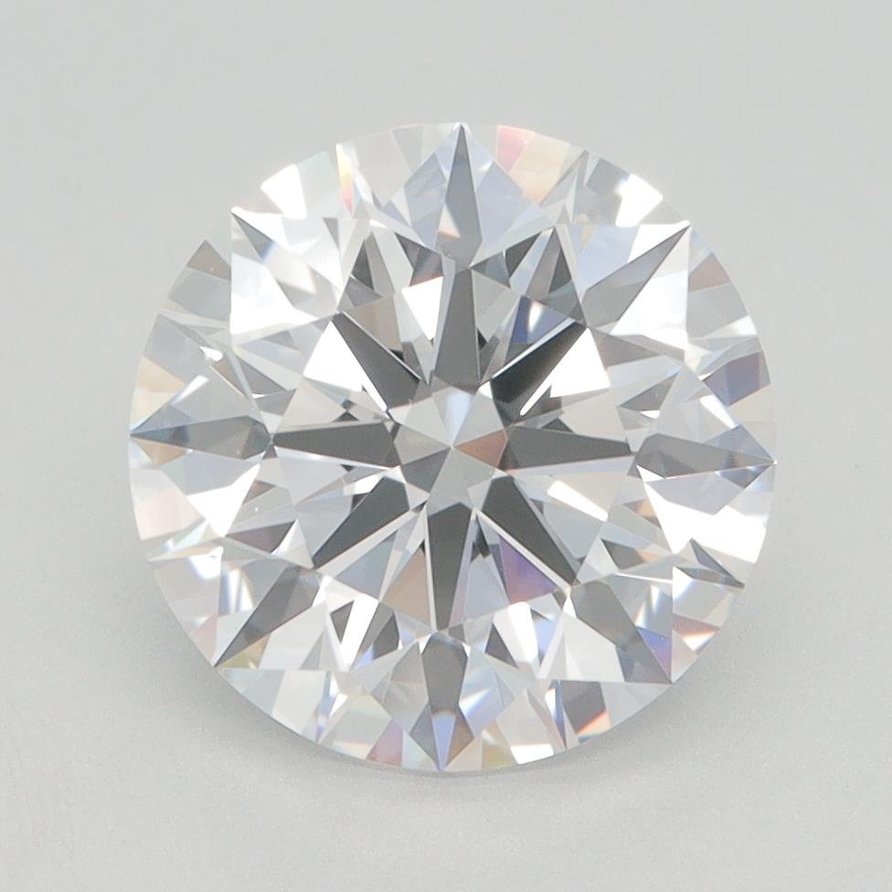 3.05ct D VS1 Rare Carat Ideal Cut Round Lab Grown Diamond