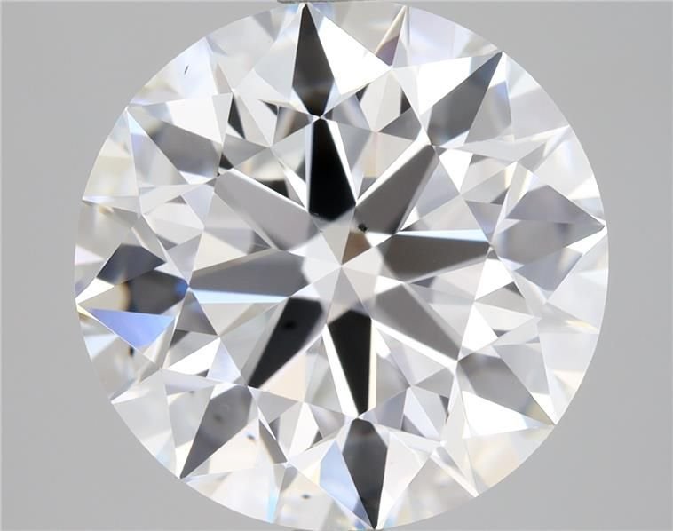 2.53ct E VS2 Rare Carat Ideal Cut Round Diamond