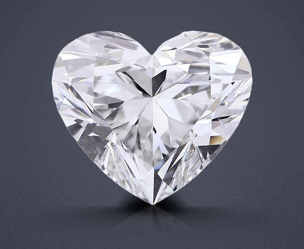 4.70 Carat Heart Lab Diamond