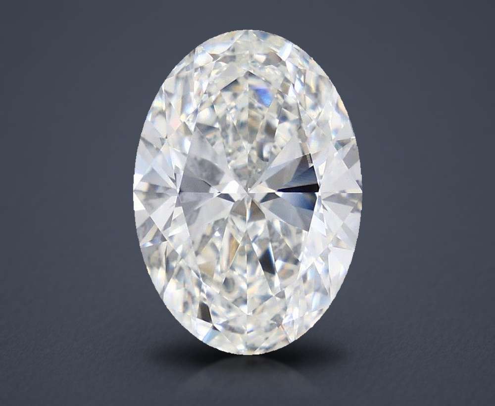 5.83 Carat Oval Lab Diamond