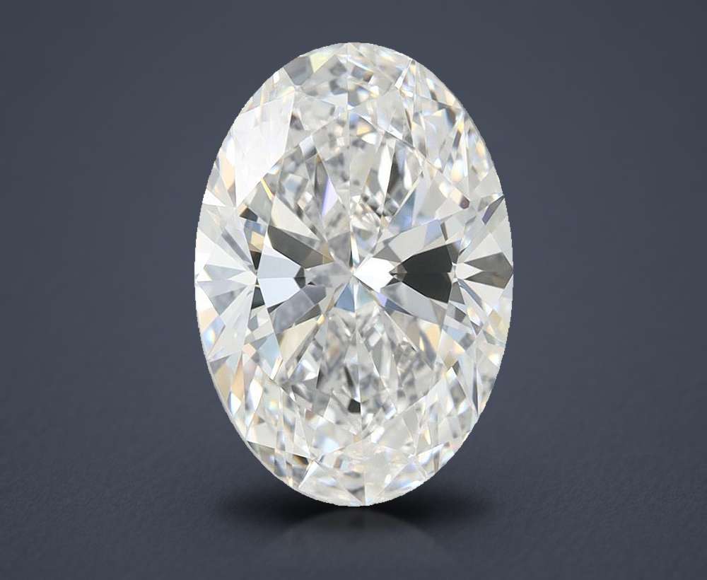3.00 Carat Oval Lab Diamond