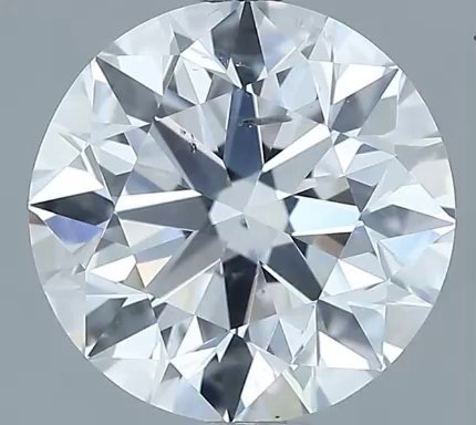 2.70ct D SI2 Excellent Cut Round Diamond